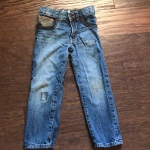 Toddler Boy Size 4 Gap Straight fit jeans.